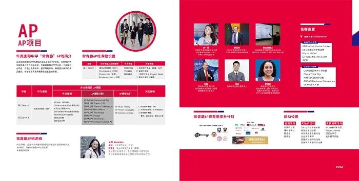 華美中學(xué)國際部高中課程介紹