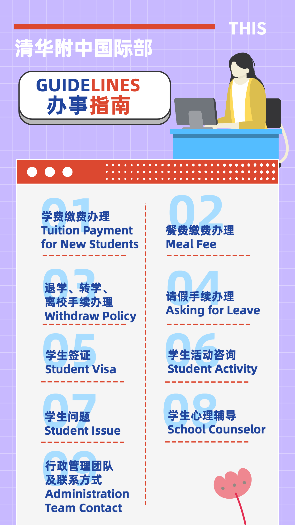 清華附中國際部辦事指南