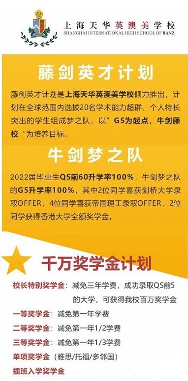 上海英澳美學(xué)校牛劍夢(mèng)之隊(duì)招生有什么要求？